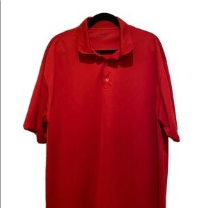 Nike Red Golf Polo Size XXL